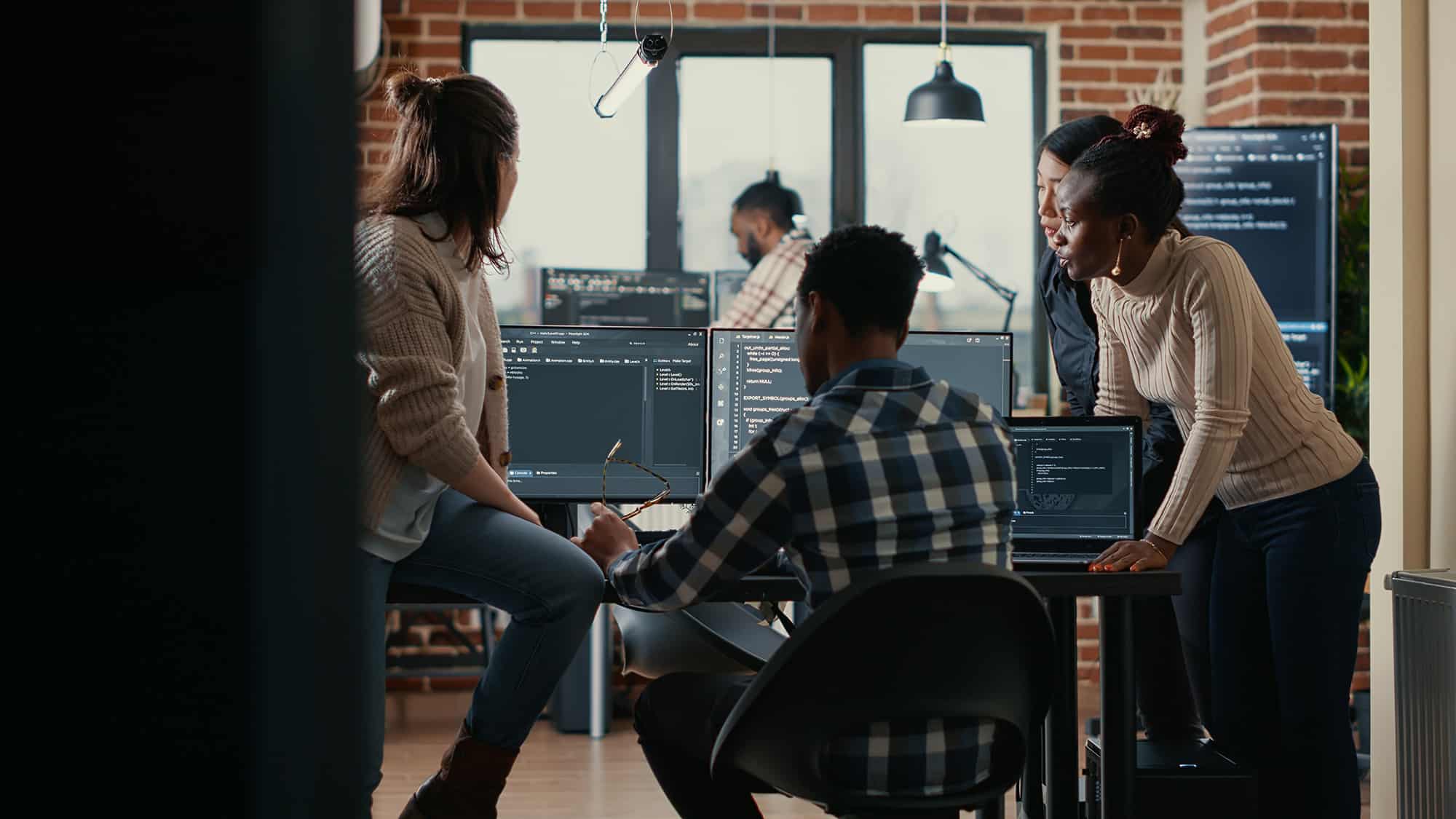 IT team offering cloud services to clients