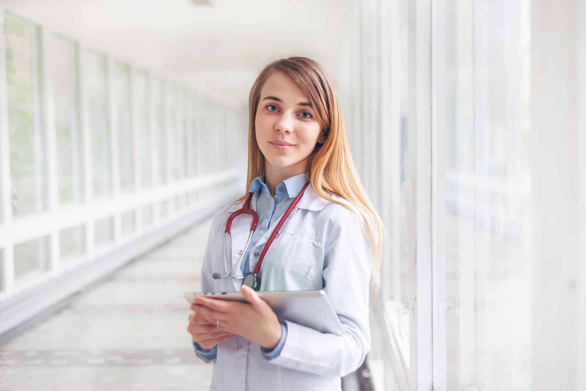 Young healthcare professional